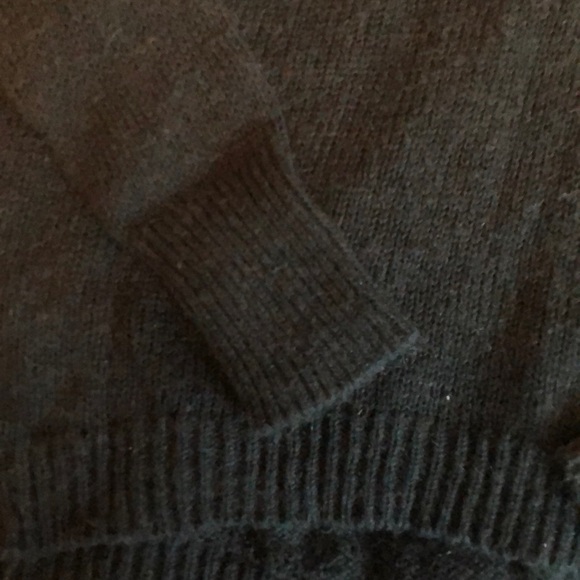 Lace Up Plunge Sweater - Picture 3 of 3